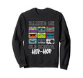 Raised Oldschool Hip Hop Rap Music Sweatshirt - Unique Graphic for Adults - T-Shirt, Sweatshirt, Hoodie