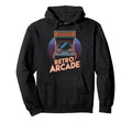 Arcade Cabinet 80S Gaming Aesthetic Hoodie - Novelty Apparel for Adults - T-Shirt, Sweatshirt, Hoodie
