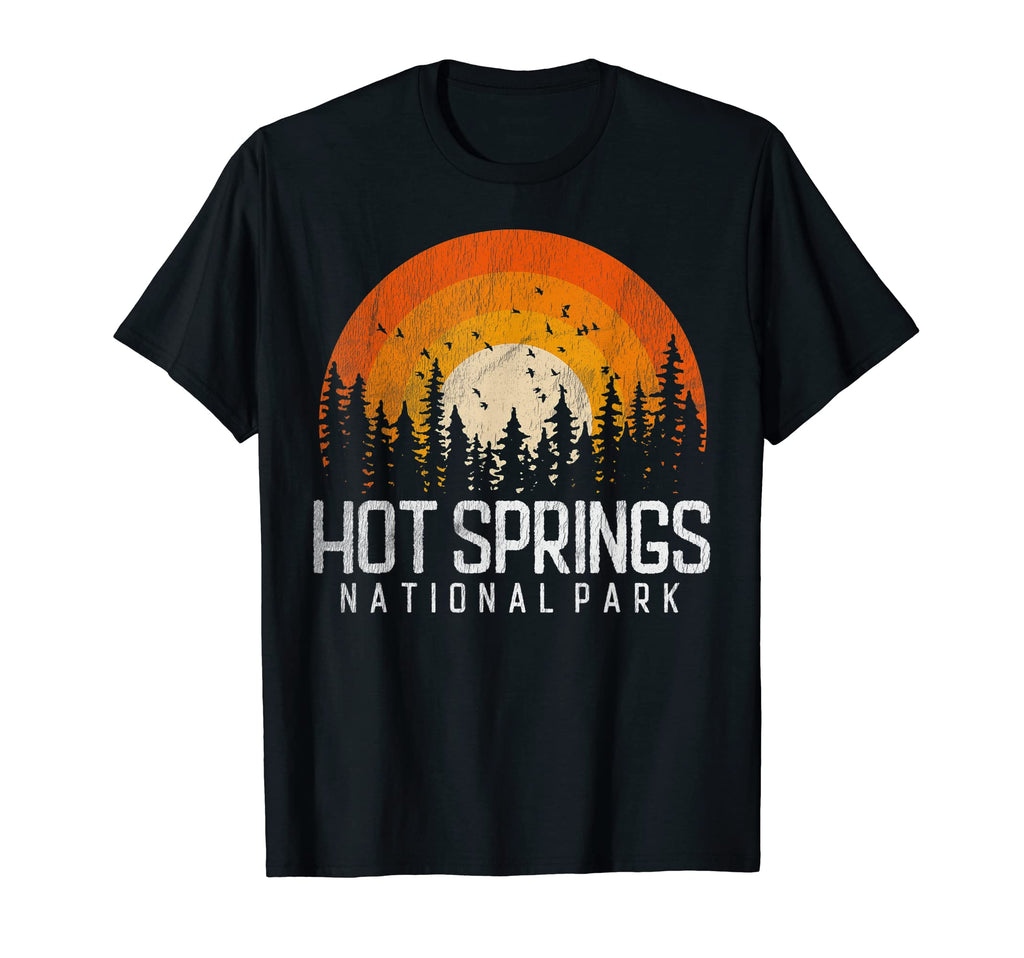 Hot Springs Us National Park Arkansas T-Shirt - Fun Novelty Design Unisex - T-Shirt, Sweatshirt, Hoodie