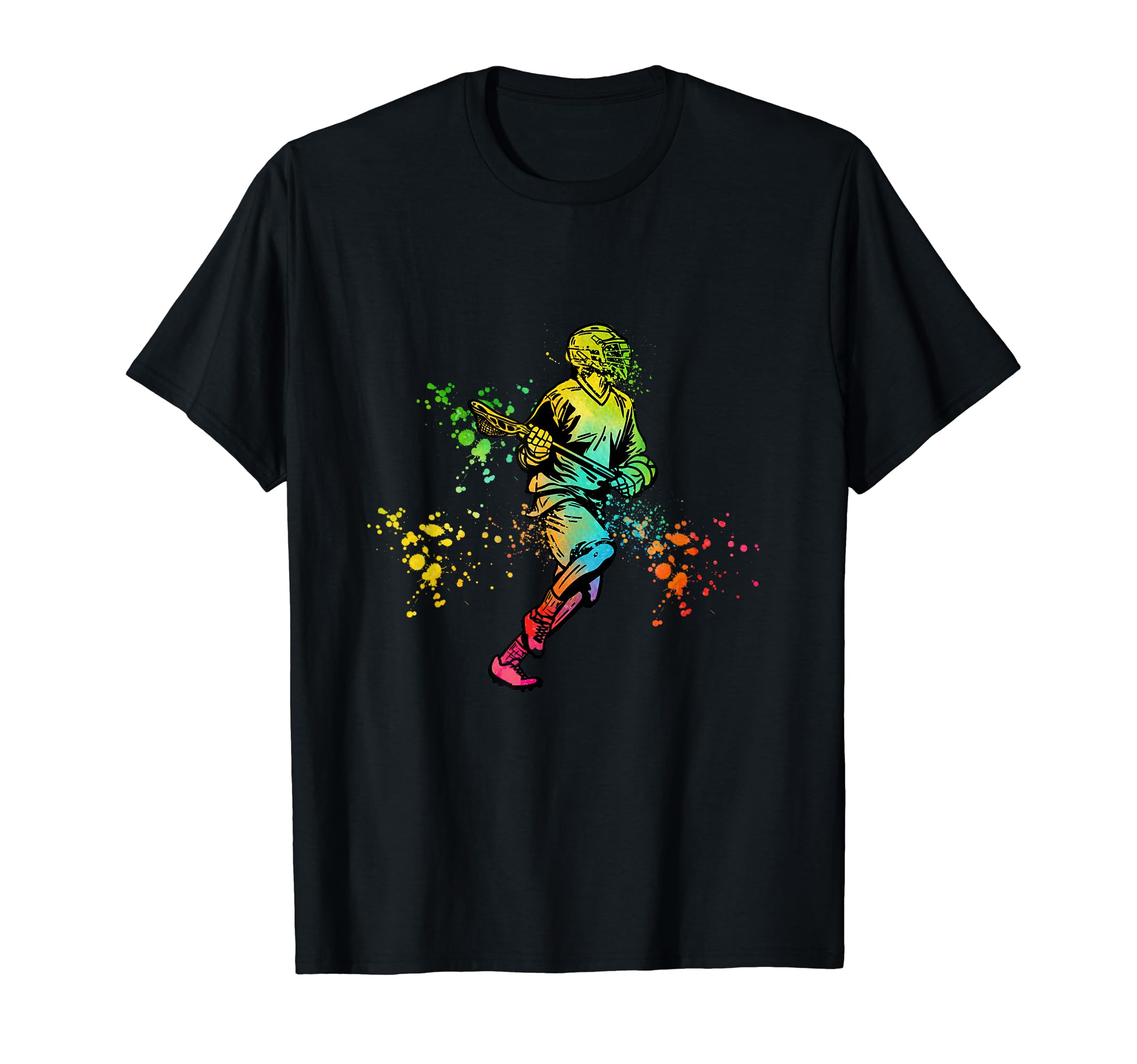 Lacrosse Goalkeeper Lacrosse Goalie T-Shirt - Custom Art Print for Adults - T-Shirt, Sweatshirt, Hoodie
