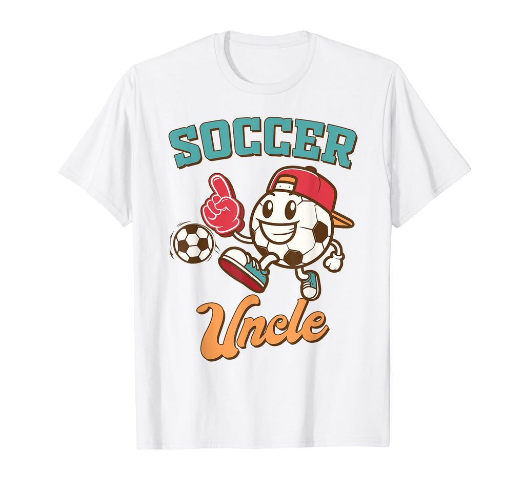 Soccer Uncle Game Day Family Supporter T-Shirt - Trendy Graphic Men Women - T-Shirt, Sweatshirt, Hoodie