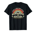 Who Loves Sunshine And Soccer Football T-Shirt - Trendy Graphic for Adults - T-Shirt, Sweatshirt, Hoodie