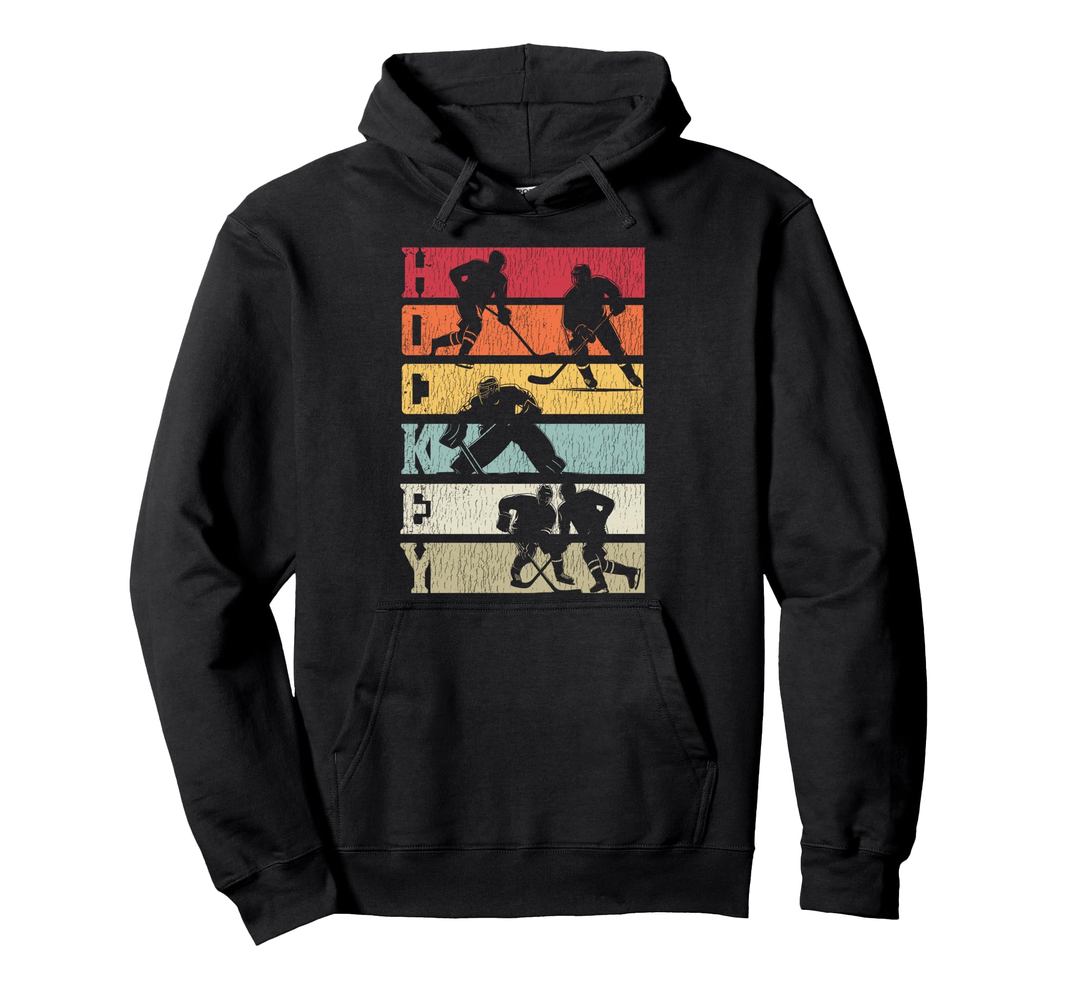 Ice Hockey Goalie Goalkeeper Hockey Hoodie - Graphic Print for Adults - T-Shirt, Sweatshirt, Hoodie