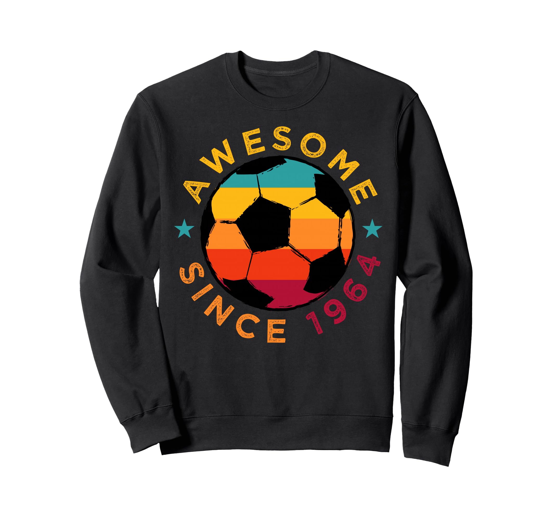 Awesome Since 1964 Soccer Sweatshirt - Aesthetic Graphic Men Women - T-Shirt, Sweatshirt, Hoodie