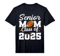 Mens Senior Mom Class 2025 Football Mom T-Shirt - Trendy Graphic Unisex - T-Shirt, Sweatshirt, Hoodie