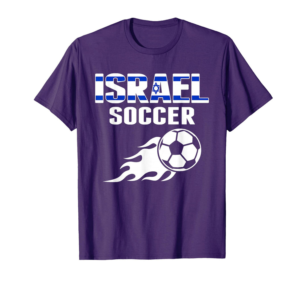 Proud Israel Soccer Fans Jersey Israeli T-Shirt - Minimalist Print Unisex - T-Shirt, Sweatshirt, Hoodie