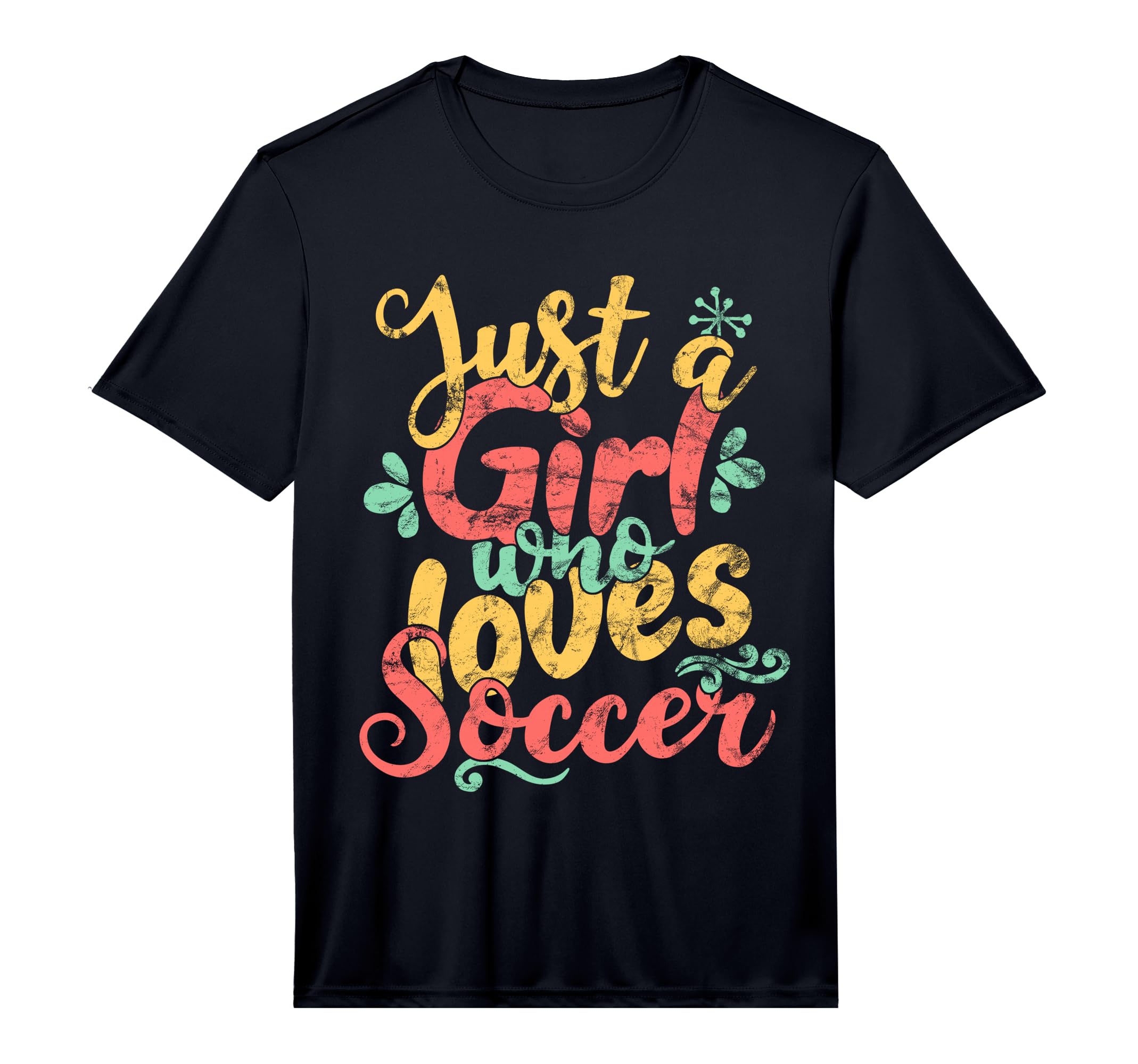 Just Who Loves Soccer Gift Performance T-Shirt - Unique Graphic Unisex - T-Shirt, Sweatshirt, Hoodie