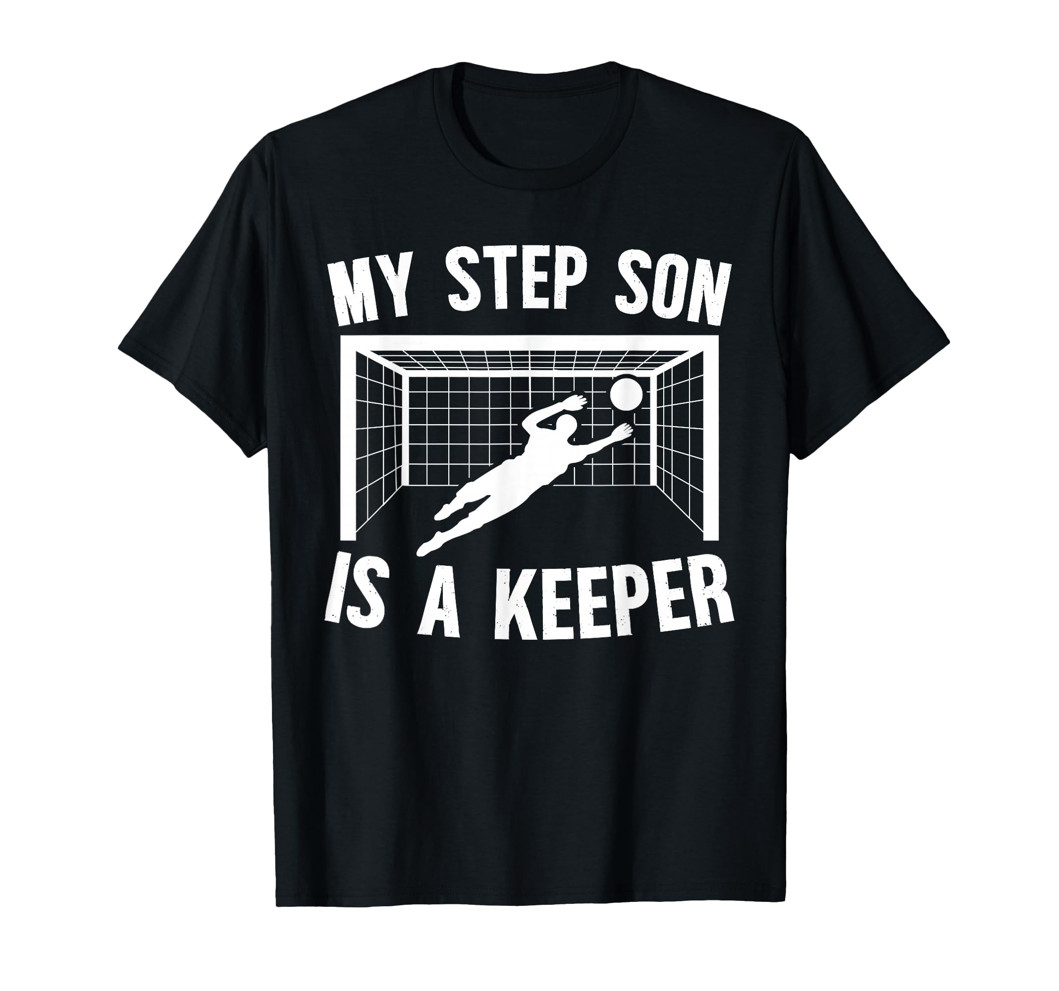 Soccer Keeper Step Mom Soccer T-Shirt - Aesthetic Graphic for Adults - T-Shirt, Sweatshirt, Hoodie