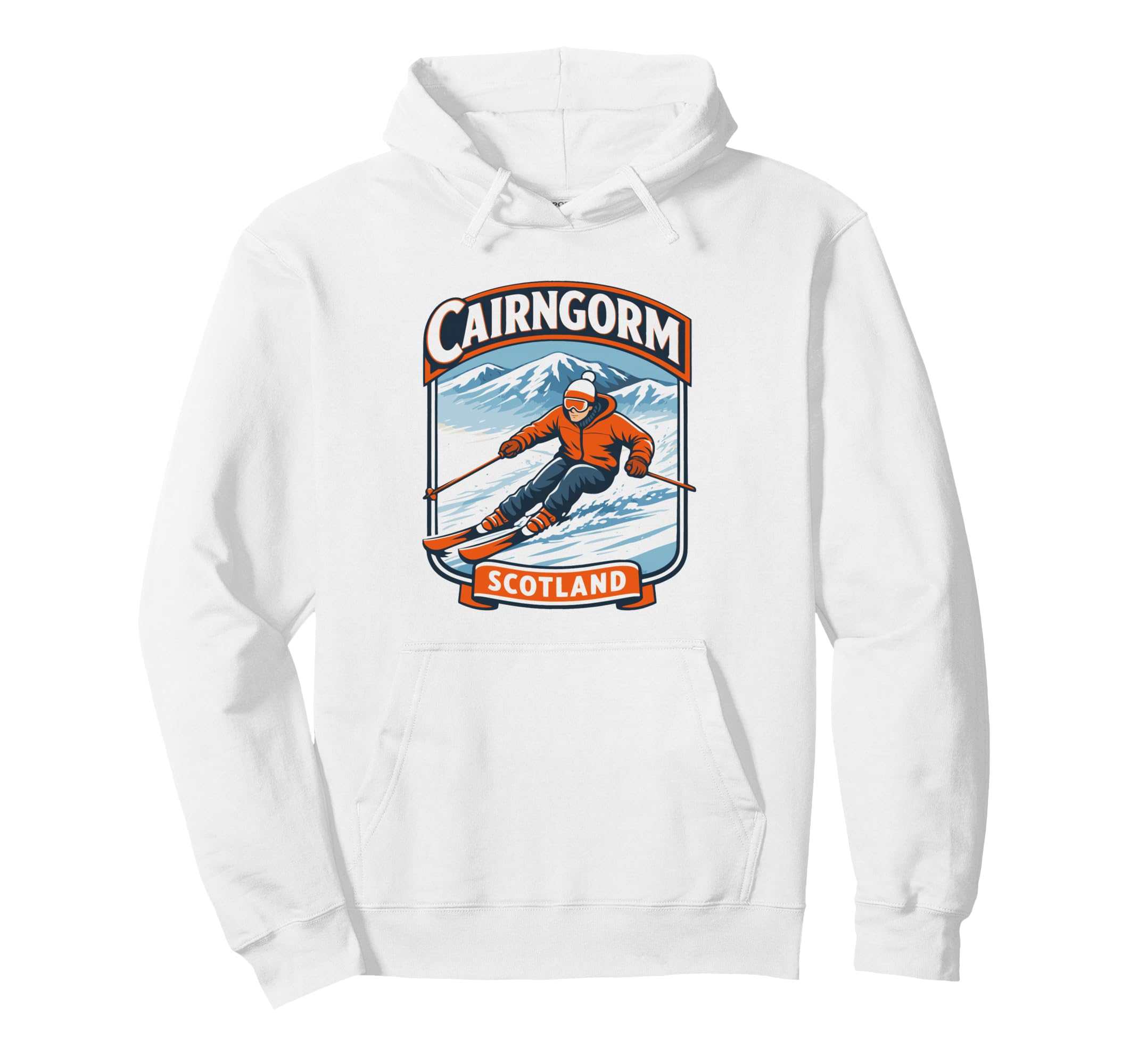 Cairngorm Scotland Ski Mountain Hoodie - Aesthetic Graphic Men Women - T-Shirt, Sweatshirt, Hoodie