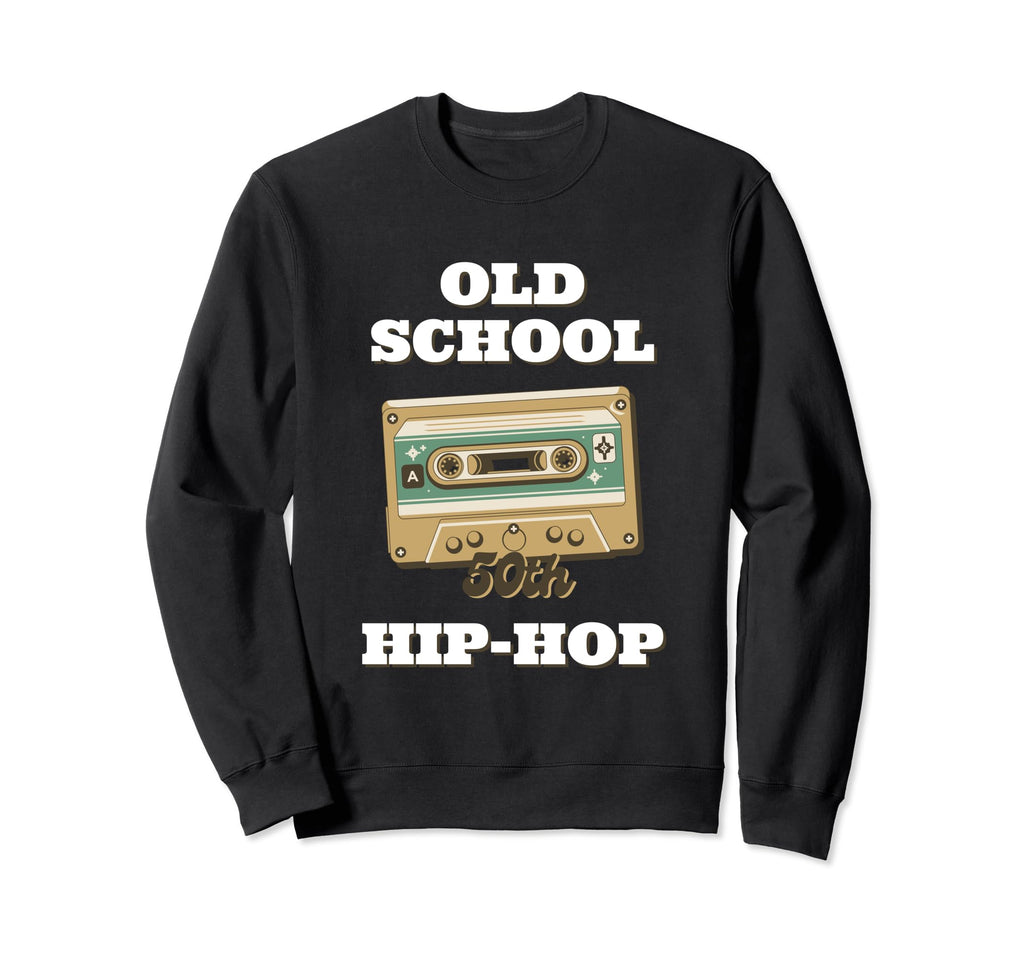 Cassette Old School Hip Hop 80S Sweatshirt - Aesthetic Graphic for Adults - T-Shirt, Sweatshirt, Hoodie