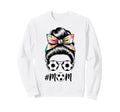 Messy Bun Bandana Soccer Mom Soccer Sweatshirt - Novelty Apparel Men Women - T-Shirt, Sweatshirt, Hoodie