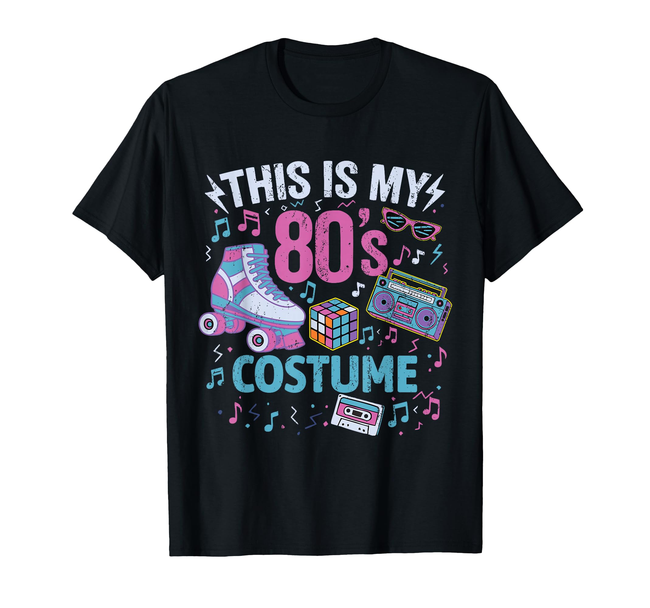 Roller Skates This Is My 80S T-Shirt - Aesthetic Graphic for Adults - T-Shirt, Sweatshirt, Hoodie