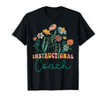 Groovy Wildflower Instructional Coach Tees T-Shirt - Trendy Graphic Unisex - T-Shirt, Sweatshirt, Hoodie