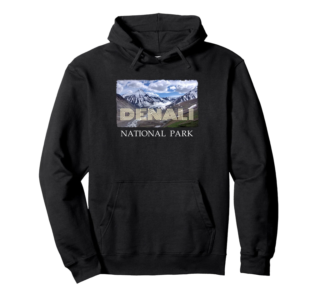 Denali Alaska National Park Hoodie - Unique Graphic Men Women - T-Shirt, Sweatshirt, Hoodie