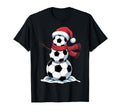 Funny Soccer Snowman Outfit Football T-Shirt - Streetwear Style for Adults - T-Shirt, Sweatshirt, Hoodie