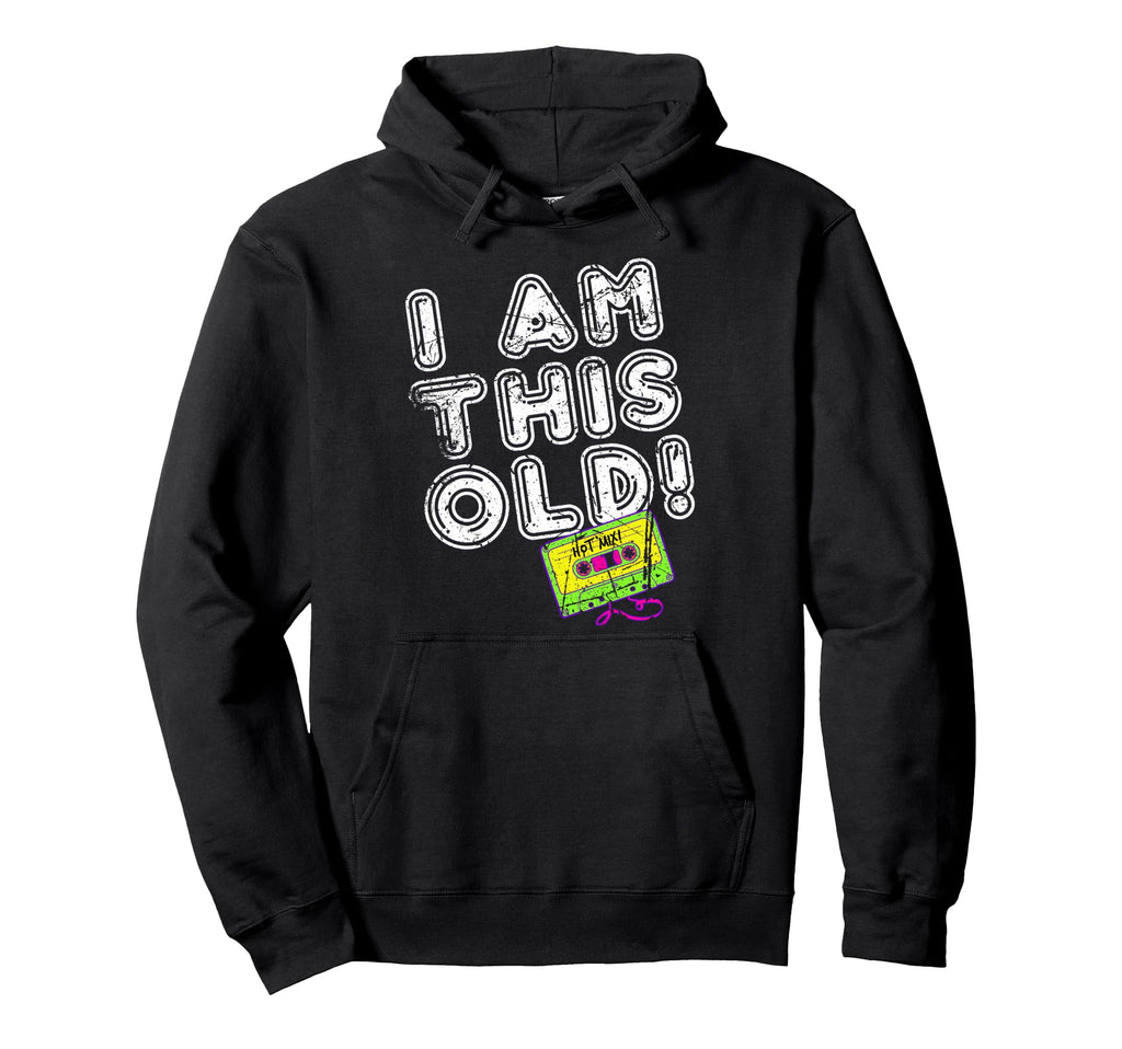 80S Music Birthday Audio Cassette Hoodie - Aesthetic Graphic for Adults - T-Shirt, Sweatshirt, Hoodie