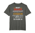 Best Soccer Assistant Coach Ever T-Shirt - Fun Novelty Design Unisex - T-Shirt, Sweatshirt, Hoodie