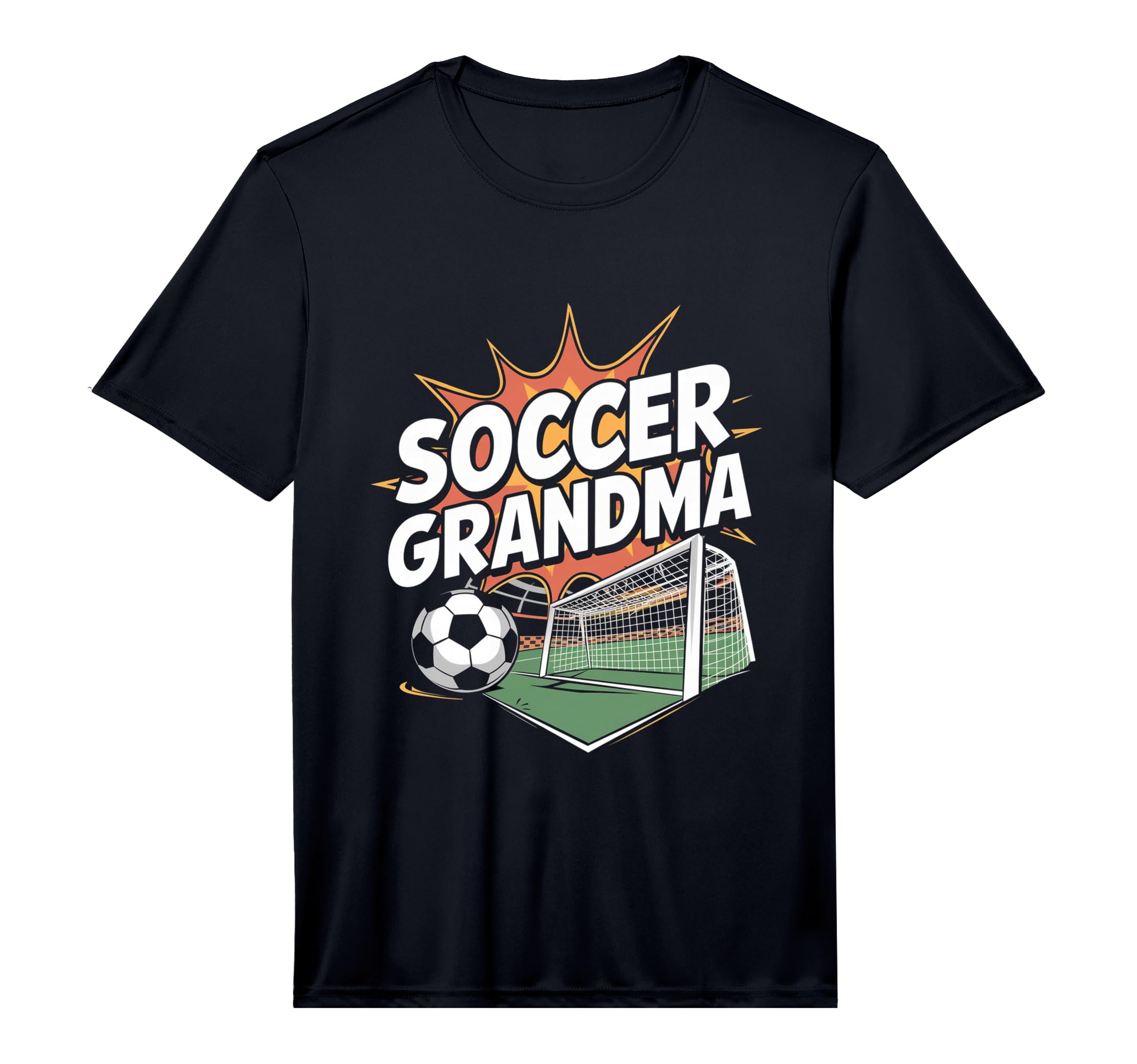 Mens Soccer Grandma Performance T-Shirt - Aesthetic Graphic Men Women - T-Shirt, Sweatshirt, Hoodie