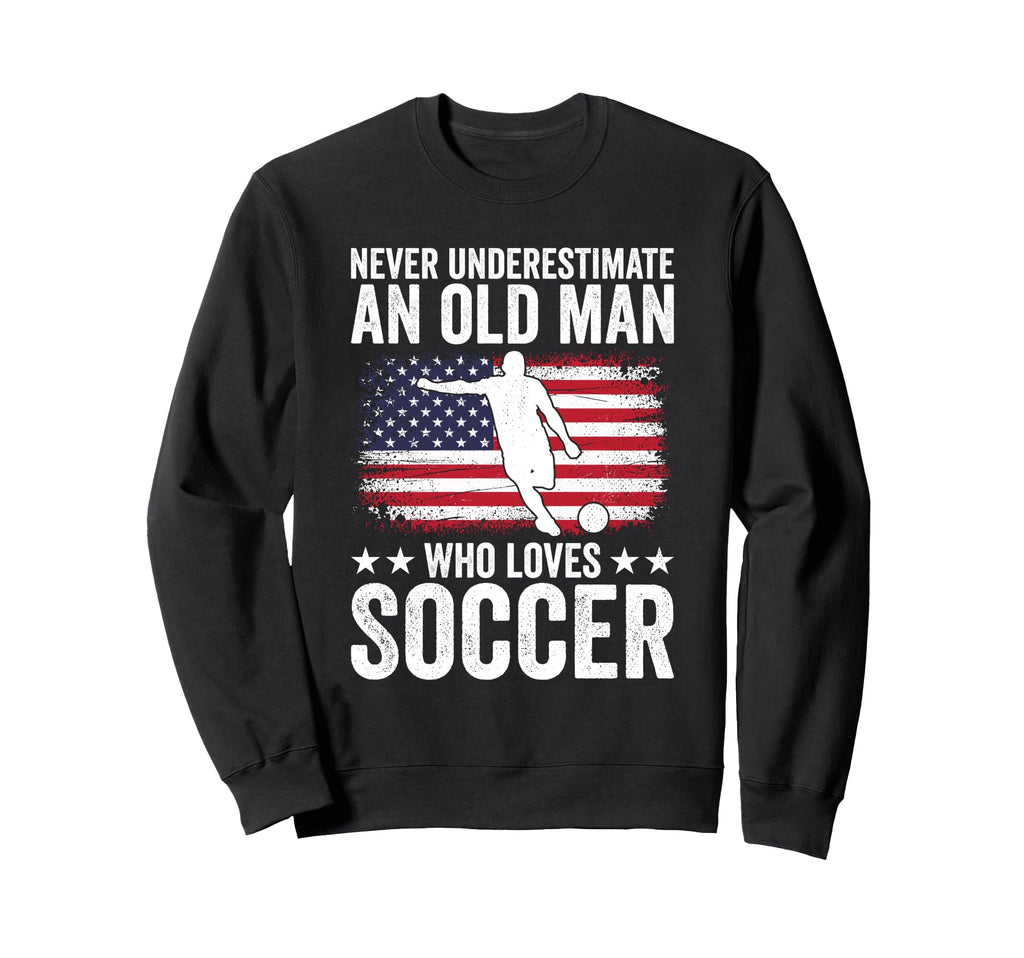 Never Underestimate Old Who Loves Sweatshirt - Custom Art Print Men Women - T-Shirt, Sweatshirt, Hoodie