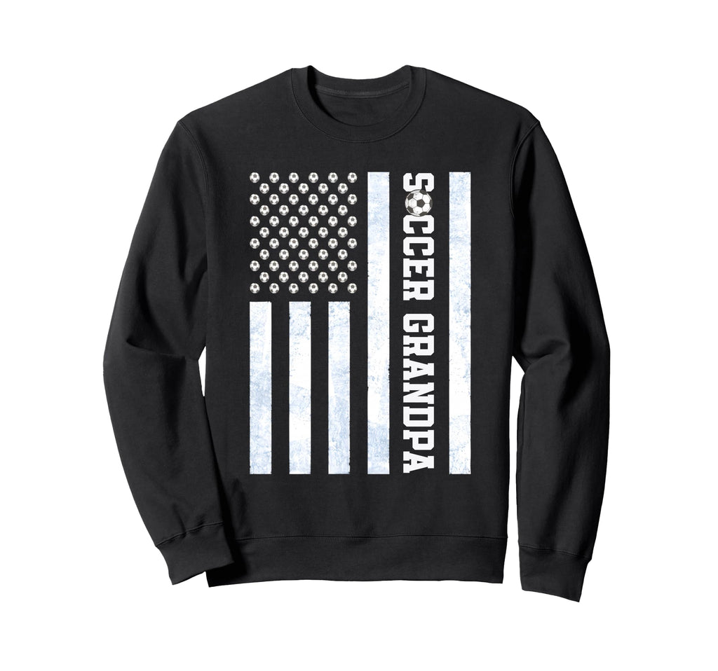 Soccer Grandpa Proud Soccer Sweatshirt - Casual Everyday Wear for Adults - T-Shirt, Sweatshirt, Hoodie