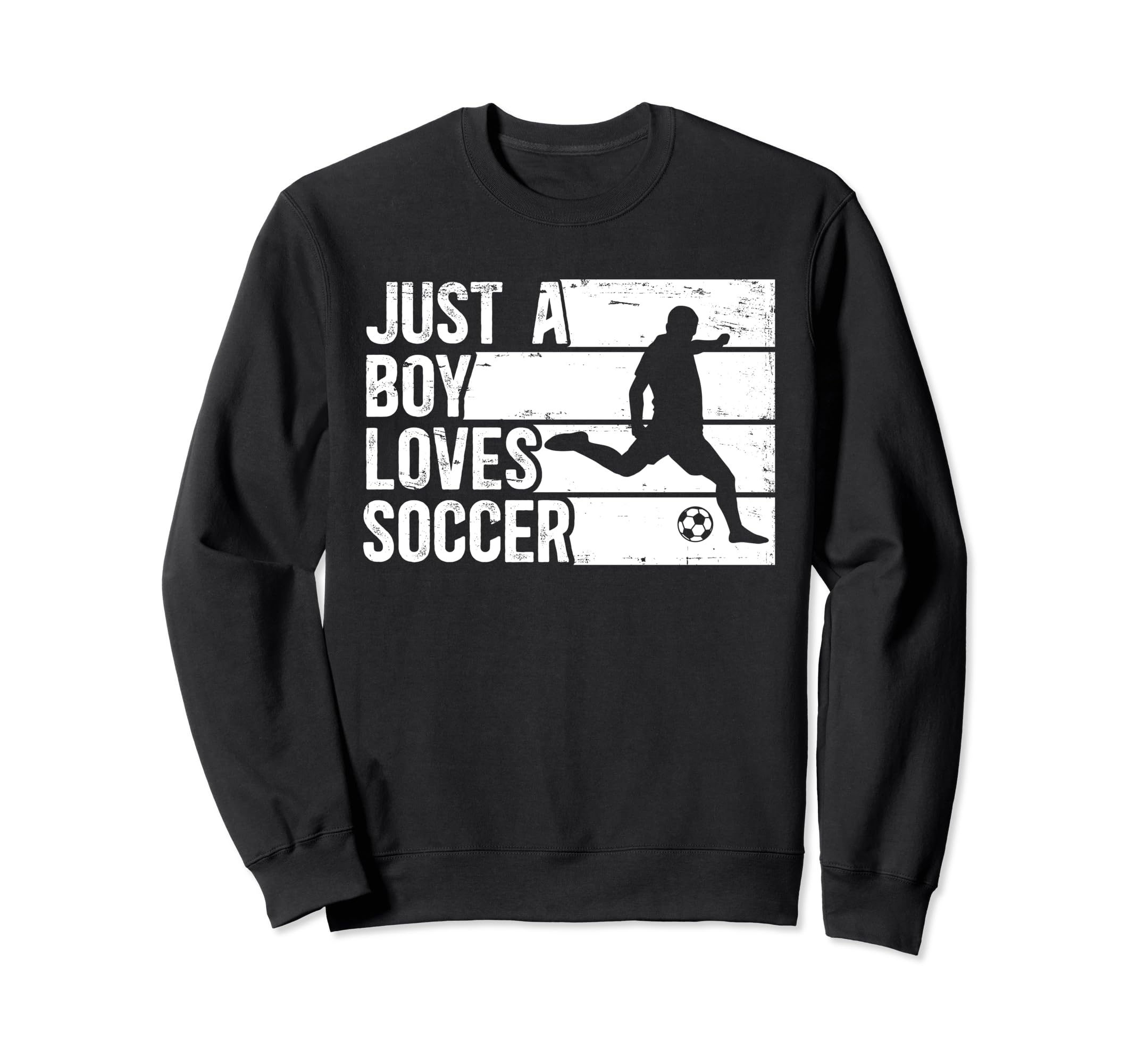 Funny Who Loves Soccer Sweatshirt - Streetwear Style Unisex - T-Shirt, Sweatshirt, Hoodie