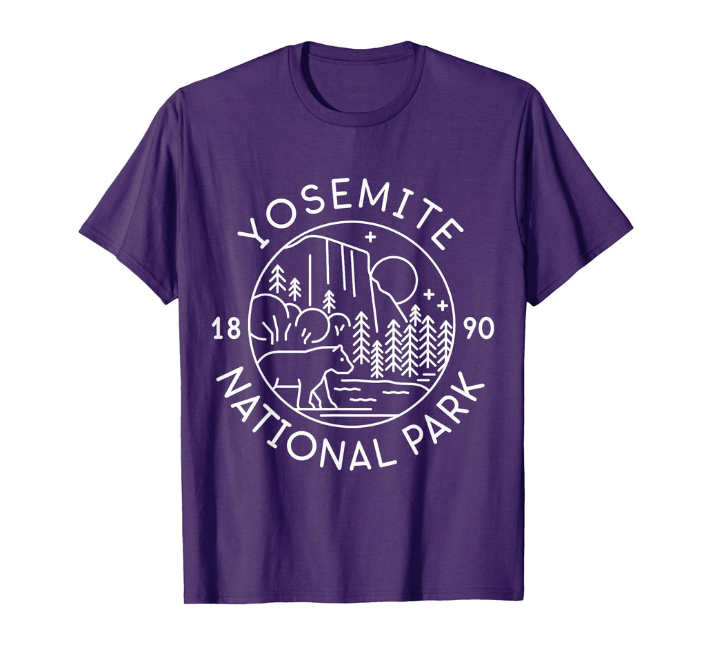 Yosemite National Park 1890 T-Shirt - Casual Everyday Wear for Adults - T-Shirt, Sweatshirt, Hoodie