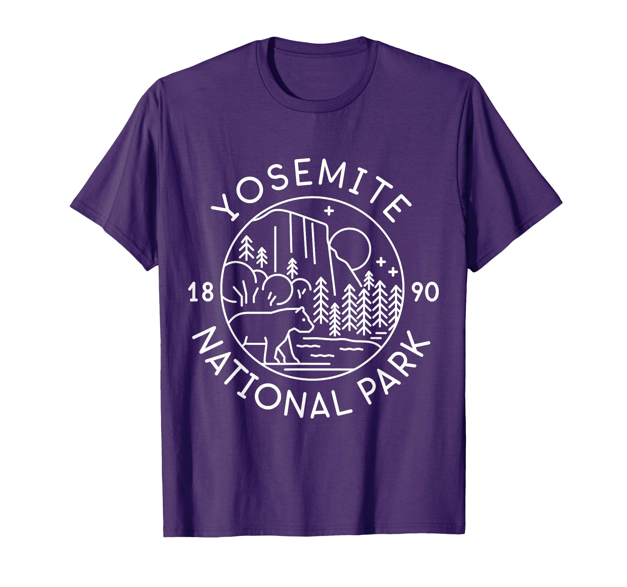 Yosemite National Park 1890 T-Shirt - Casual Everyday Wear for Adults - T-Shirt, Sweatshirt, Hoodie