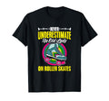 Old Lady Roller Skate Skates 70S Roller T-Shirt - Novelty Apparel Unisex - T-Shirt, Sweatshirt, Hoodie