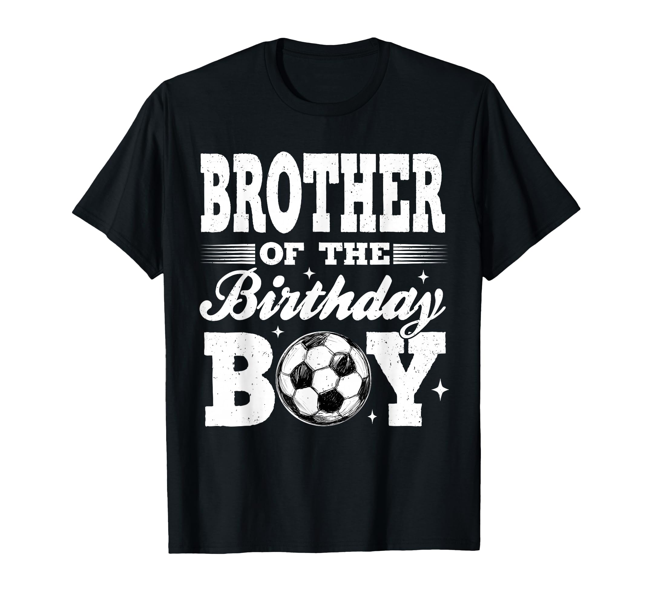 Brother Birthday Soccer Matching Family T-Shirt - Trendy Graphic Unisex - T-Shirt, Sweatshirt, Hoodie