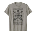 Ice Hockey Goalie Goalkeeper Vitruvian T-Shirt - Unique Graphic for Adults - T-Shirt, Sweatshirt, Hoodie