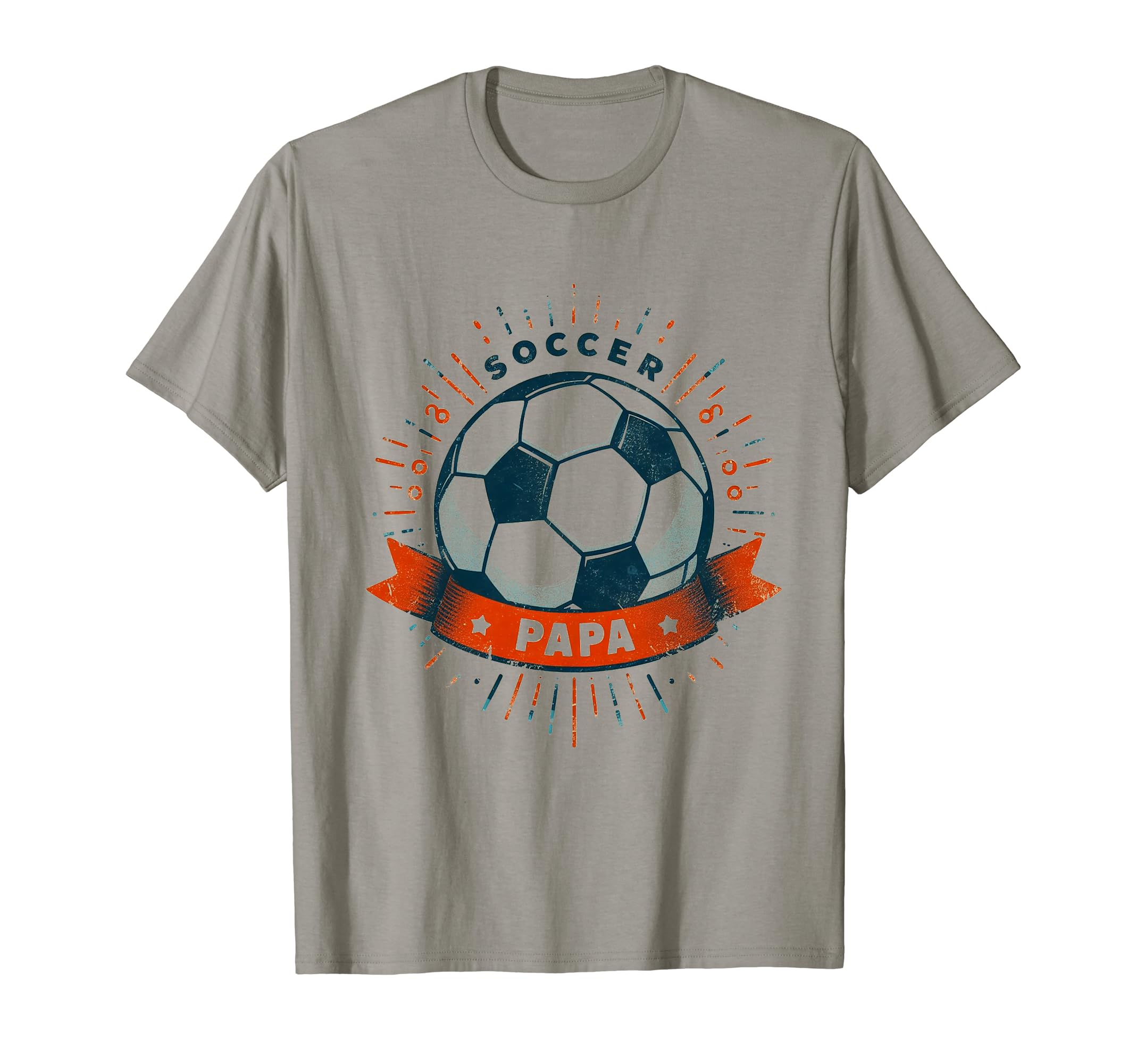 Soccer Papa Family Matching Dad Fathers Day T-Shirt - Trendy Graphic Unisex - T-Shirt, Sweatshirt, Hoodie