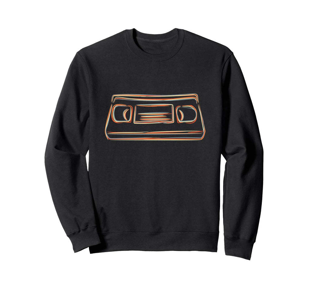 Vhs Cassette Tape Lover Sweatshirt - Graphic Print Men Women - T-Shirt, Sweatshirt, Hoodie
