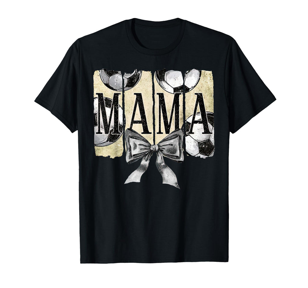 Soccer Coquette Mama Game Day Soccer T-Shirt - Aesthetic Graphic Unisex - T-Shirt, Sweatshirt, Hoodie