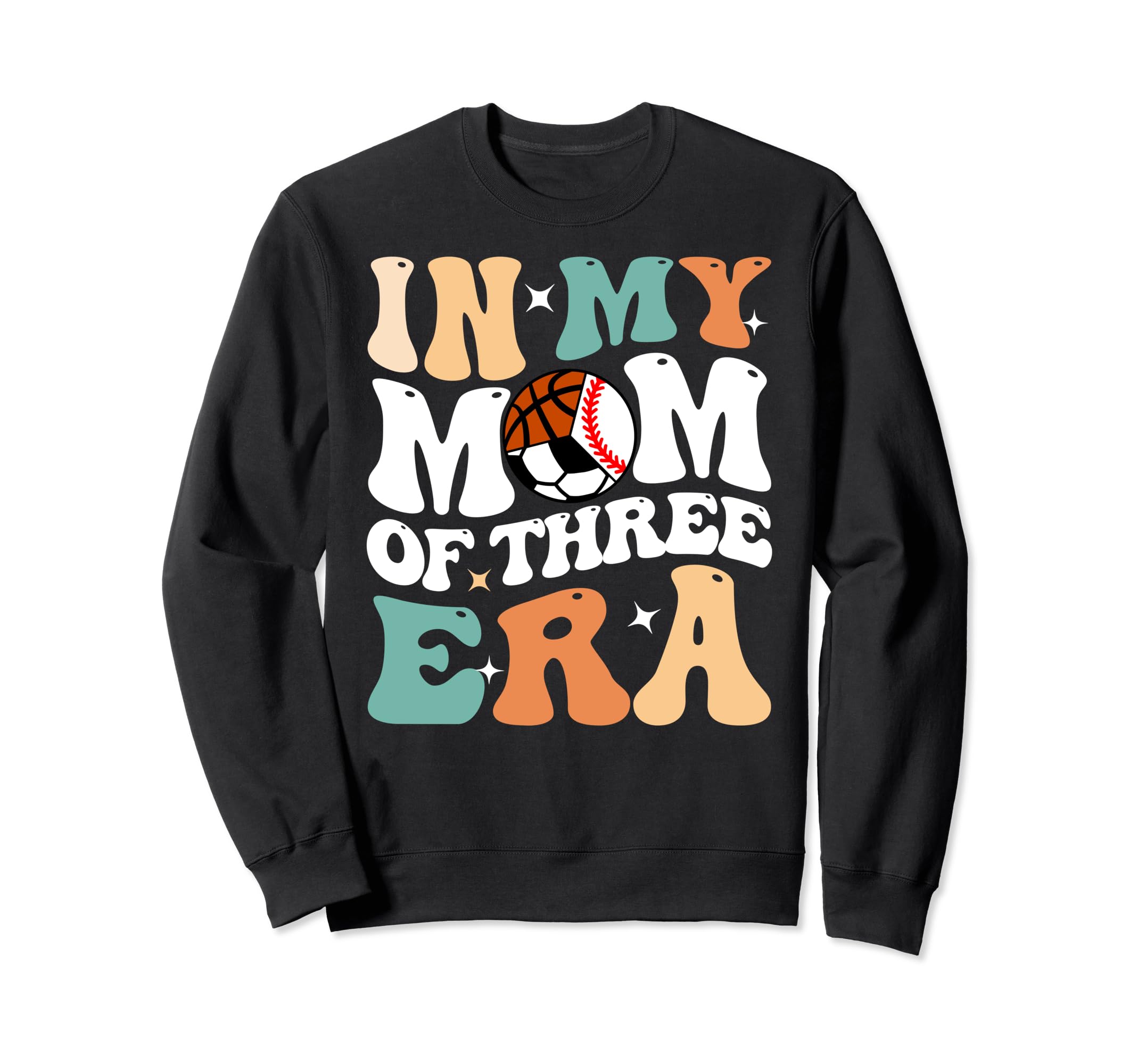 My Mom Three Era Funny Baseball Sweatshirt - Trendy Graphic Men Women - T-Shirt, Sweatshirt, Hoodie