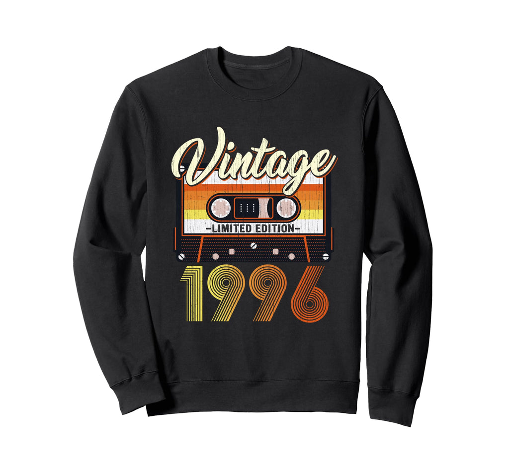 30 Years Old 1996 Cassette Tape Sweatshirt - Minimalist Print for Adults - T-Shirt, Sweatshirt, Hoodie