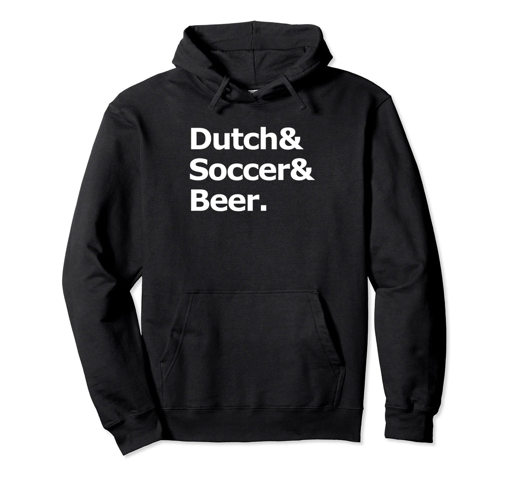 Dutch Soccer Beer Football Hoodie - Aesthetic Graphic for Adults - T-Shirt, Sweatshirt, Hoodie