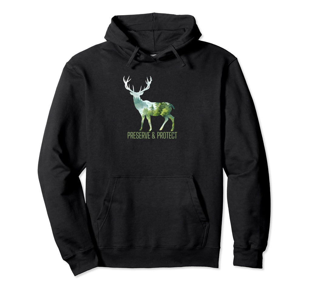 Preserve Protect National Park Wildlife Hoodie - Graphic Print for Adults - T-Shirt, Sweatshirt, Hoodie