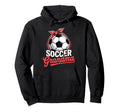 Soccer Football Player Grandma Fan Hoodie - Fun Novelty Design for Adults - T-Shirt, Sweatshirt, Hoodie