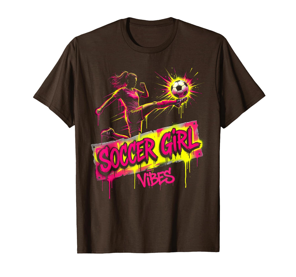 Soccer Vibes Womens Soccer T-Shirt - Streetwear Style Unisex - T-Shirt, Sweatshirt, Hoodie