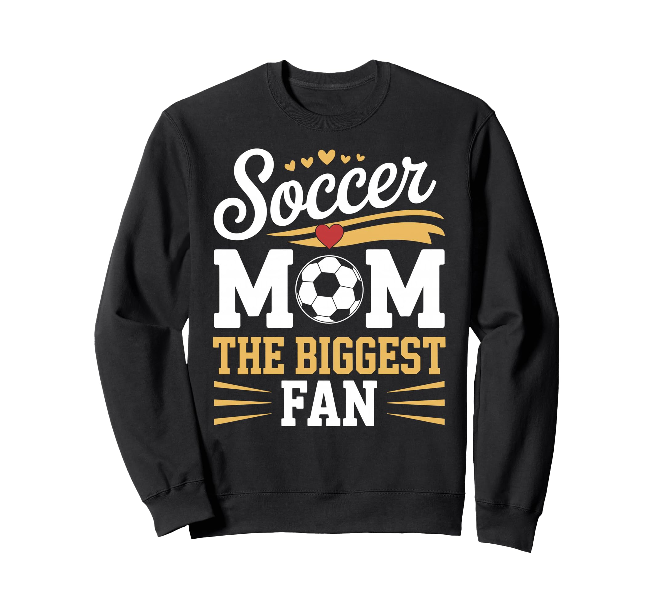 Soccer Mom Football Mothers Day Sweatshirt - Minimalist Print Men Women - T-Shirt, Sweatshirt, Hoodie