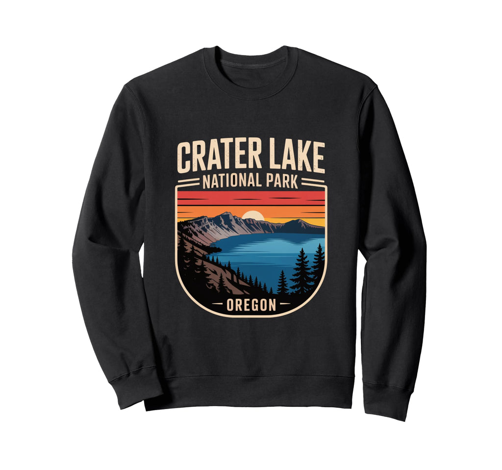 Crater Lake Oregon National Park Sweatshirt - Casual Everyday Wear Unisex - T-Shirt, Sweatshirt, Hoodie