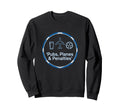 Pubs Planes Penalties Beer Travel Sweatshirt - Minimalist Print for Adults - T-Shirt, Sweatshirt, Hoodie
