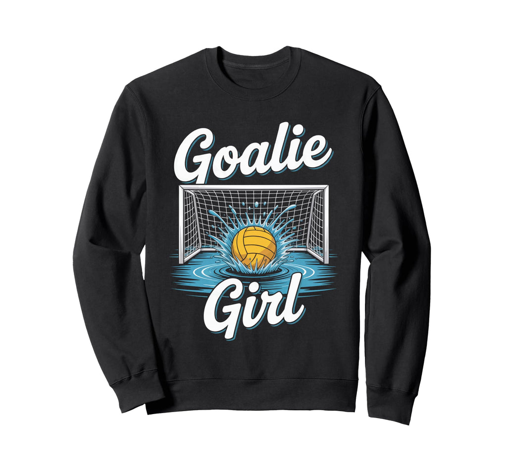 Water Polo Player Goalie Water Polo Sweatshirt - Custom Art Print Men Women - T-Shirt, Sweatshirt, Hoodie
