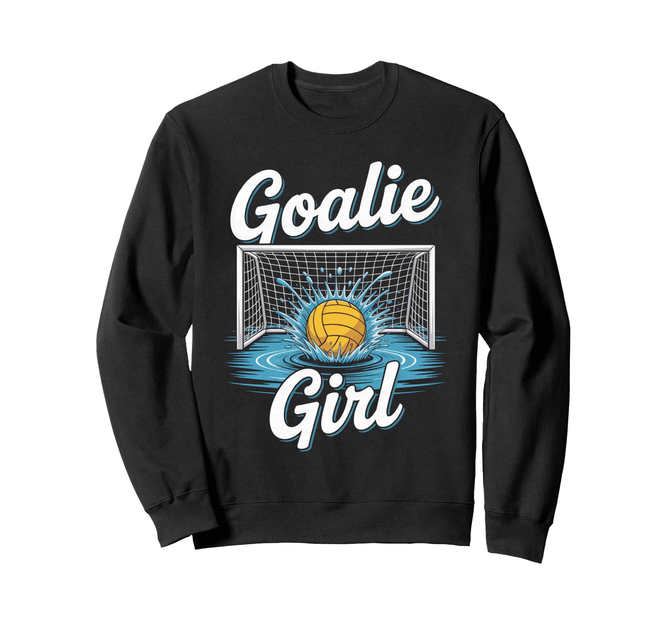 Water Polo Player Goalie Water Polo Sweatshirt - Custom Art Print Men Women - T-Shirt, Sweatshirt, Hoodie