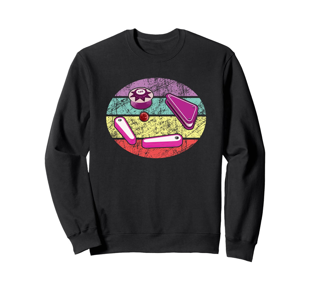 Pinball Funny Pinballer Machine Sweatshirt - Fun Novelty Design Men Women - T-Shirt, Sweatshirt, Hoodie