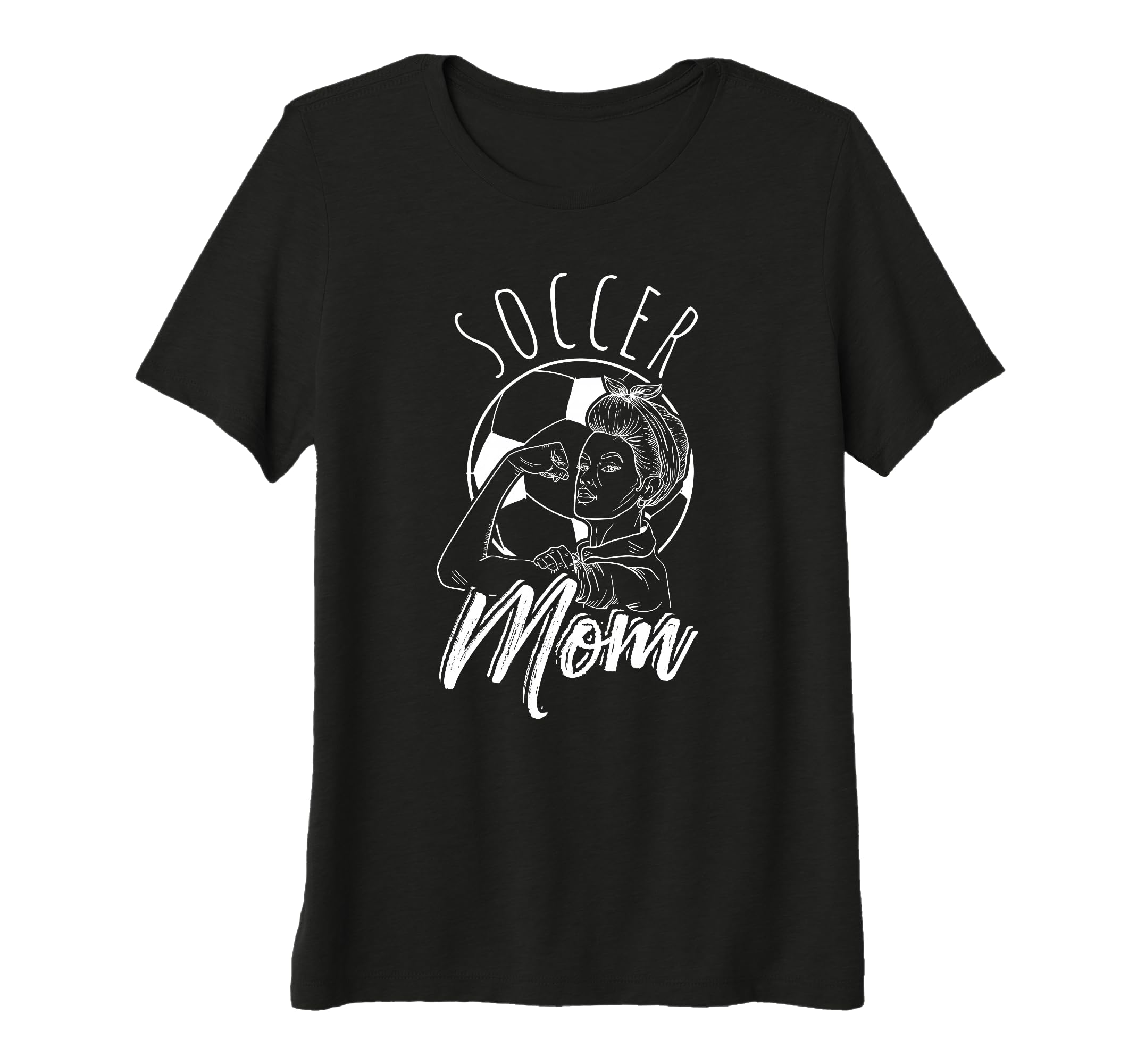 Womens Soccer Mom Sport Athlete Family T-Shirt - Unique Graphic Unisex - T-Shirt, Sweatshirt, Hoodie