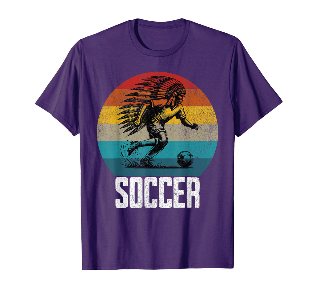 Funny Native American Player Sunset T-Shirt - Unique Graphic Men Women - T-Shirt, Sweatshirt, Hoodie