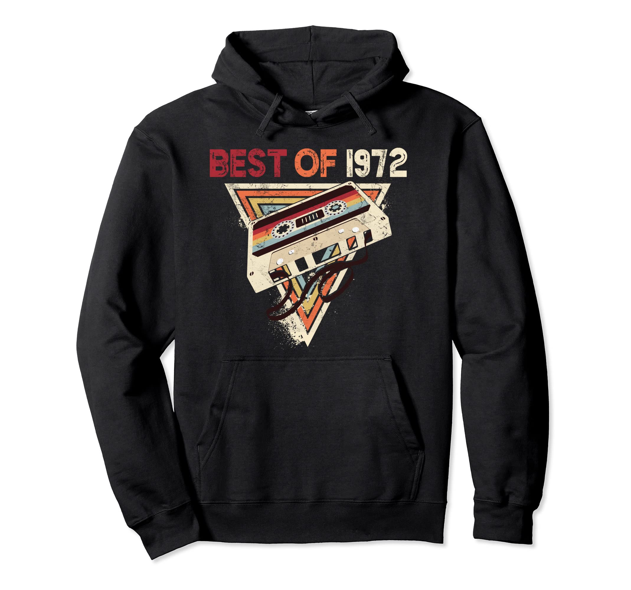 Best 1972 Mixtape 51Th Birthday Hoodie - Casual Everyday Wear Unisex - T-Shirt, Sweatshirt, Hoodie