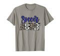 Soccer Aunt Leopard Blue Soccer T-Shirt - Casual Everyday Wear Unisex - T-Shirt, Sweatshirt, Hoodie