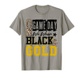 Gameday Football We Wear Black And T-Shirt - Streetwear Style for Adults - T-Shirt, Sweatshirt, Hoodie